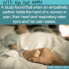 WTF Fun Fact – Holding Hands Helps