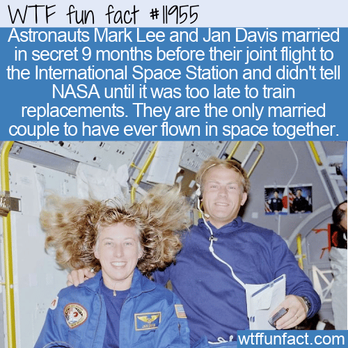 WTF Fun Fact - Married Couple In Space Together