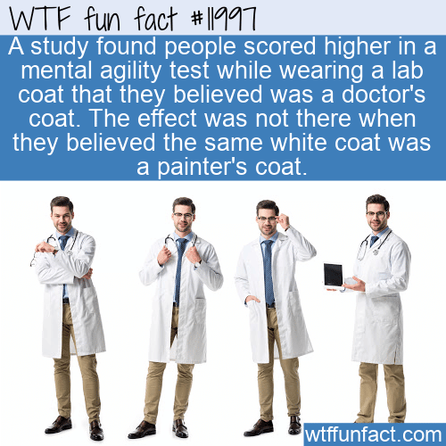 WTF Fun Fact - Enclothed cognition