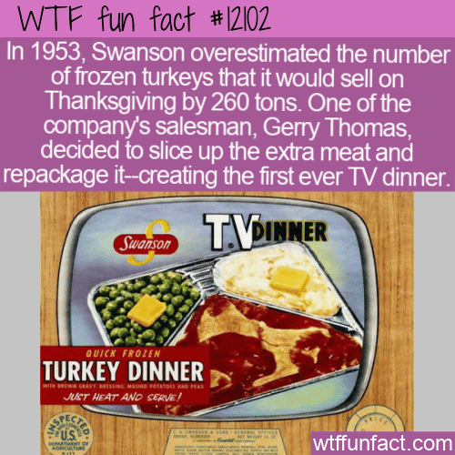 WTF Fun Fact - How The First TV Dinner Came To Be