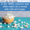 WTF Fun Fact – Popcorn For Cereal
