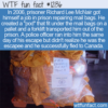 WTF Fun Fact – Unique Escape From Federal Prison
