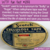WTF Fun Fact – Why “Scotch” Tape?