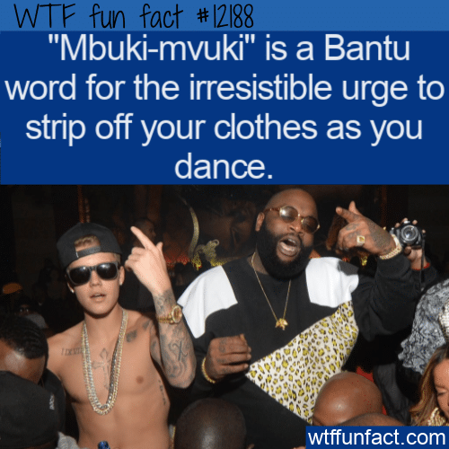 WTF Fun Fact - Mbuki-Mvuki