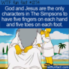 WTF Fun Fact –  The Only Simpsons Characters With Five Fingers
