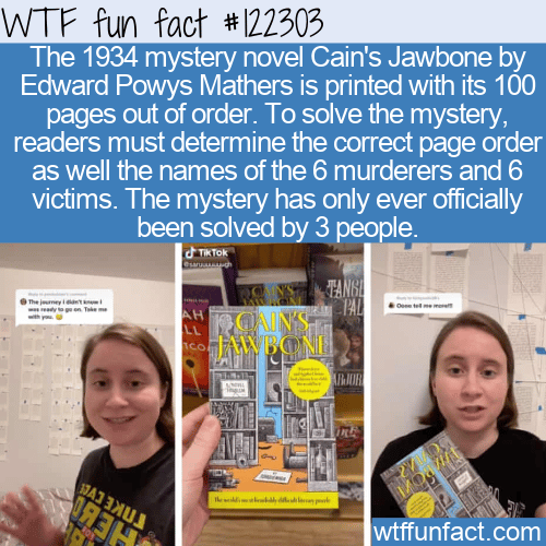 WTF Fun Fact - Cain's Jawbone