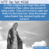 WTF Fun Fact – Trial By Water For Statue