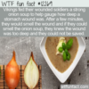 WTF Fun Fact – Viking’s Onion Soup