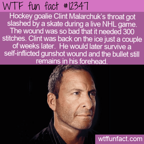 WTF Fun Fact - Clint Malarchuk