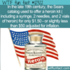 WTF Fun Fact – Heroin in the Sears Catalog