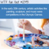 WTF Fun Fact #12393 – An Olympic Medal For Art