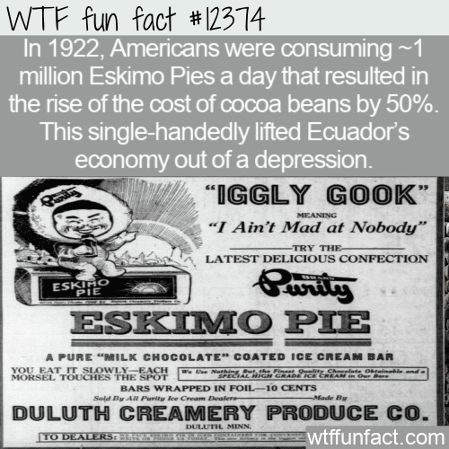 WTF Fun Fact - Eskimo Pies Save The Day
