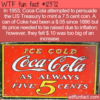WTF Fun Fact – Coca-Cola’s 7.5 Cent Request