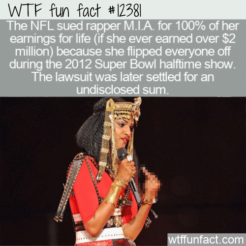 WTF Fun Fact - Super Bowl Bird Lawsuit