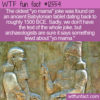 WTF Fun Fact 12554 – The 3500-Year-Old Mom Joke
