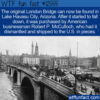 WTF Fun Fact 12555 – The London Bridge of Arizona