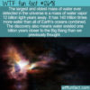 WTF Fun Fact 12698 – The Universe’s Oldest Water