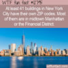 WTF Fun Fact 12795 – NYC Buildings With Their Own Zip Codes