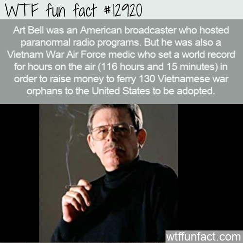 WTF Fun Fact 12920 - Art Bell's Vietnam Rescue