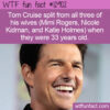 WTF Fun Fact 12902 – Tom Cruise Split From Wives At Age 33