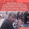 WTF Fun Fact 12932 – Nigel Richards, French Scrabble Champion