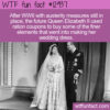 WTF Fun Fact 12937 – Queen Elizabeth Bought Wedding Dress With Ration Coupons