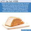 WTF Fun Fact 13108 – The Invention of Sliced Bread