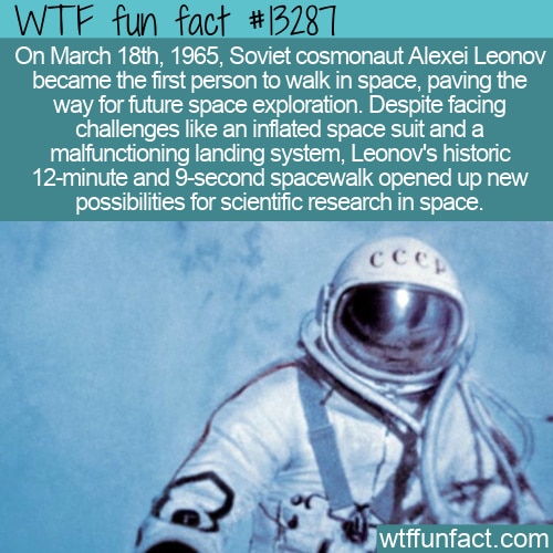 first space walk 1965